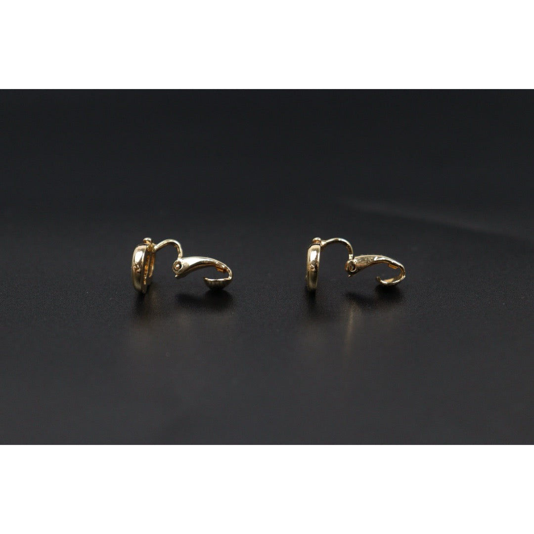 Very Good ( Rank A)  ｜ Dior CD Earring Gold Plated｜25061221