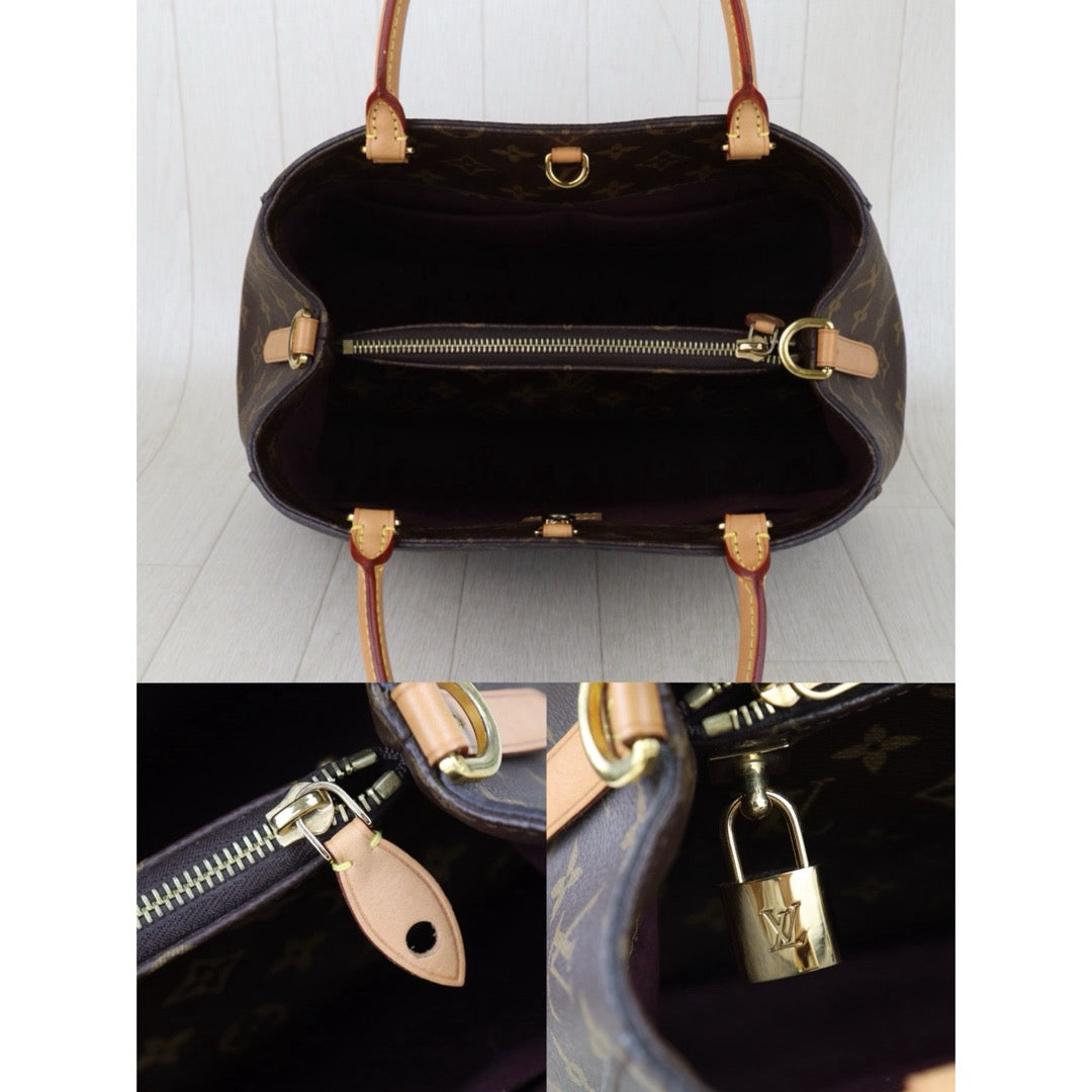 Include Entrupy Certificate of Authenticity｜Very Good ( Rank A)｜ Louis Vuitton Monogram Montaigne MM Hand Bag Shoulder Bag｜S26072517