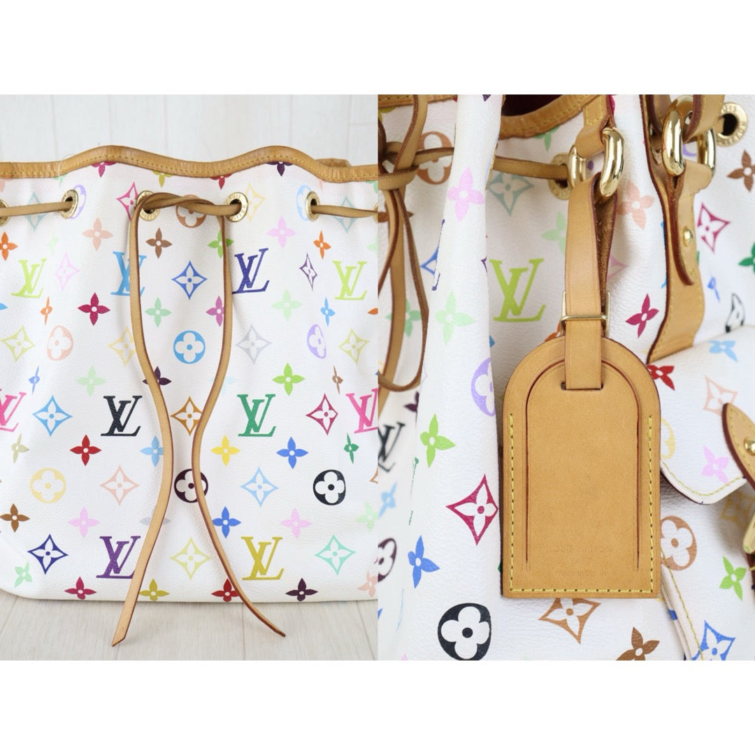 Include Entrupy Certificate of Authenticity｜Good ( Rank AB)｜Louis Vuitton Takashi Murakam Multi Monogram Petit Noe ShoulderBag｜S26090724