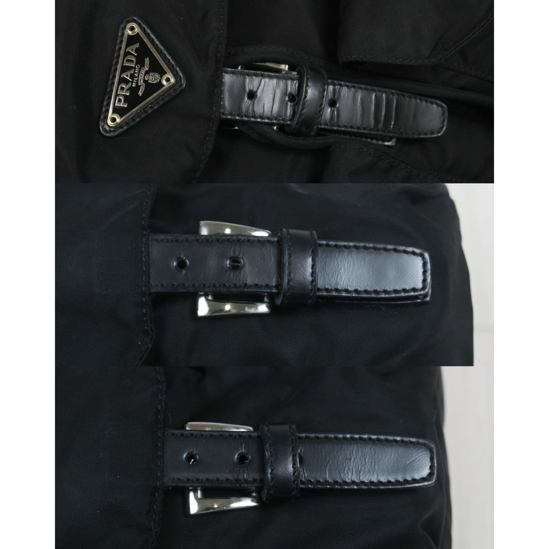 Include Entrupy Certificate of Authenticity｜Good ( Rank AB) ｜Prada  Nylon Black Backpack Small｜26071504