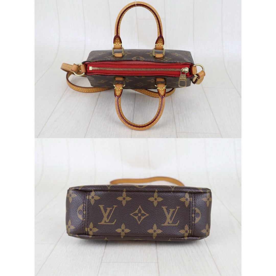 Good ( Rank AB)｜LV Monogram Pallas Nano Handbag With Shoulder Bag｜S25091007