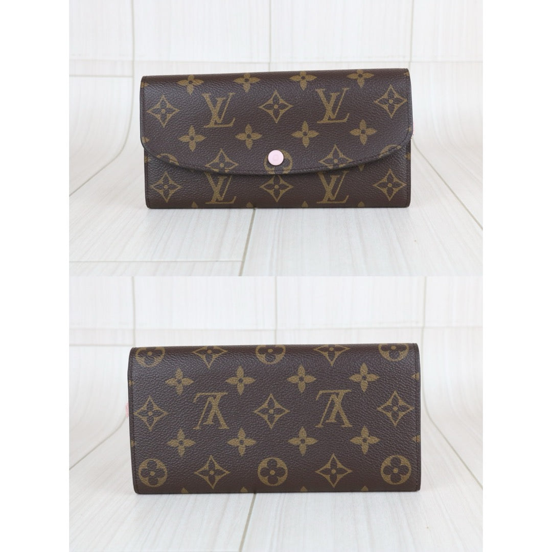 Very Good ( Rank A)｜  LV Monogram Emilie Long Style Wallet ｜S25082512