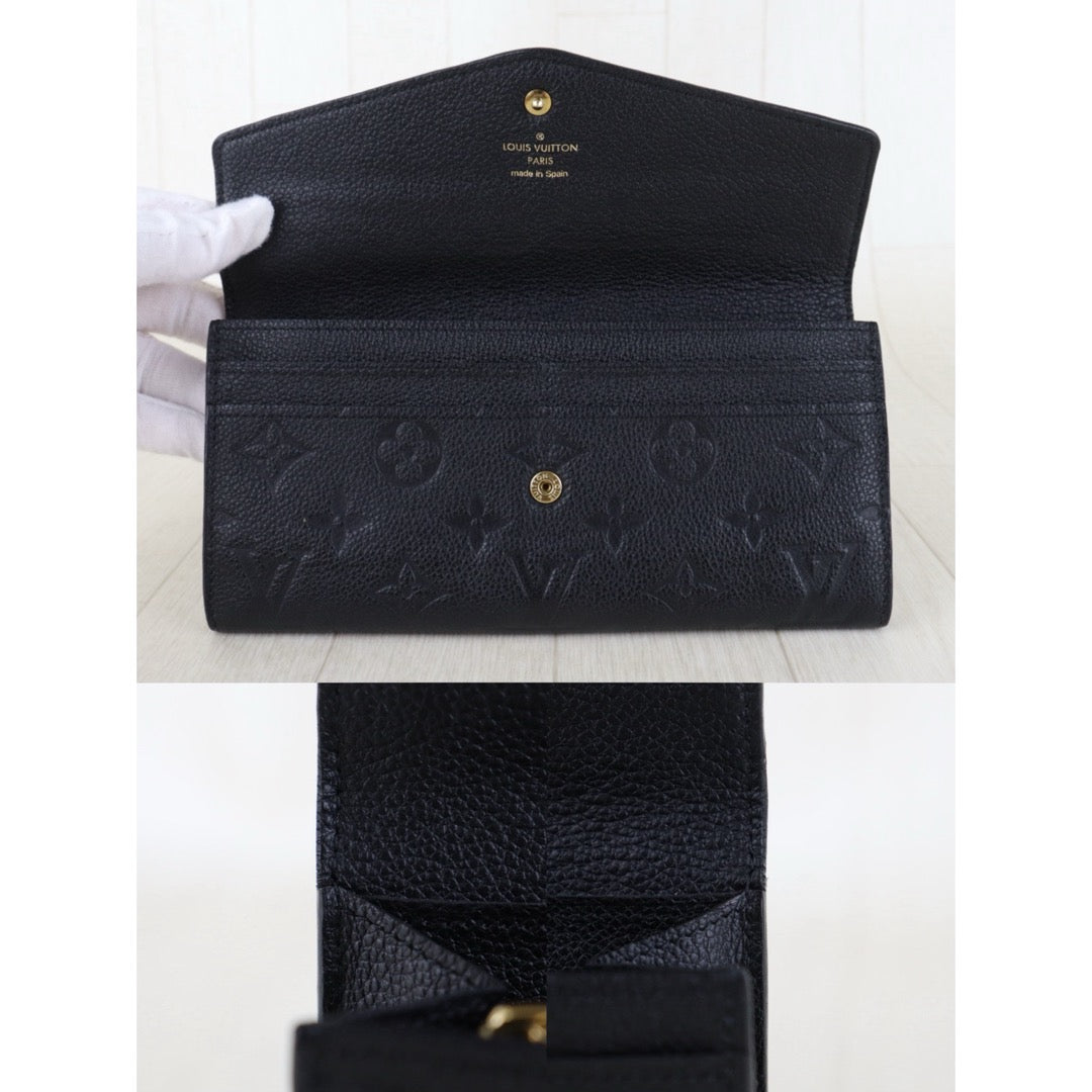 Include Entrupy Certificate of Authenticity｜Good ( Rank AB)｜Louis Vuitton Monogram  Empreinte Long Style Wallet｜S26083019