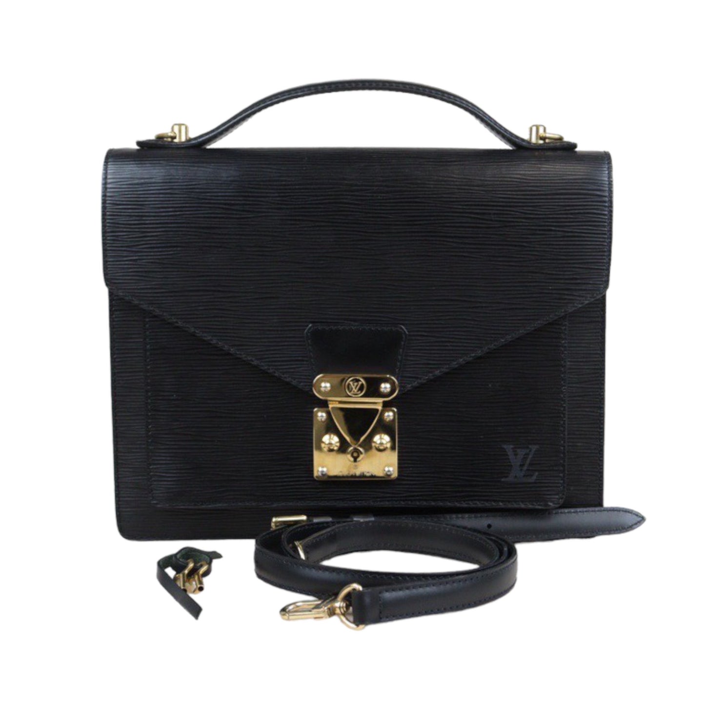Rank AB ｜ LV Epi  Shoulder Bag Black｜23102112