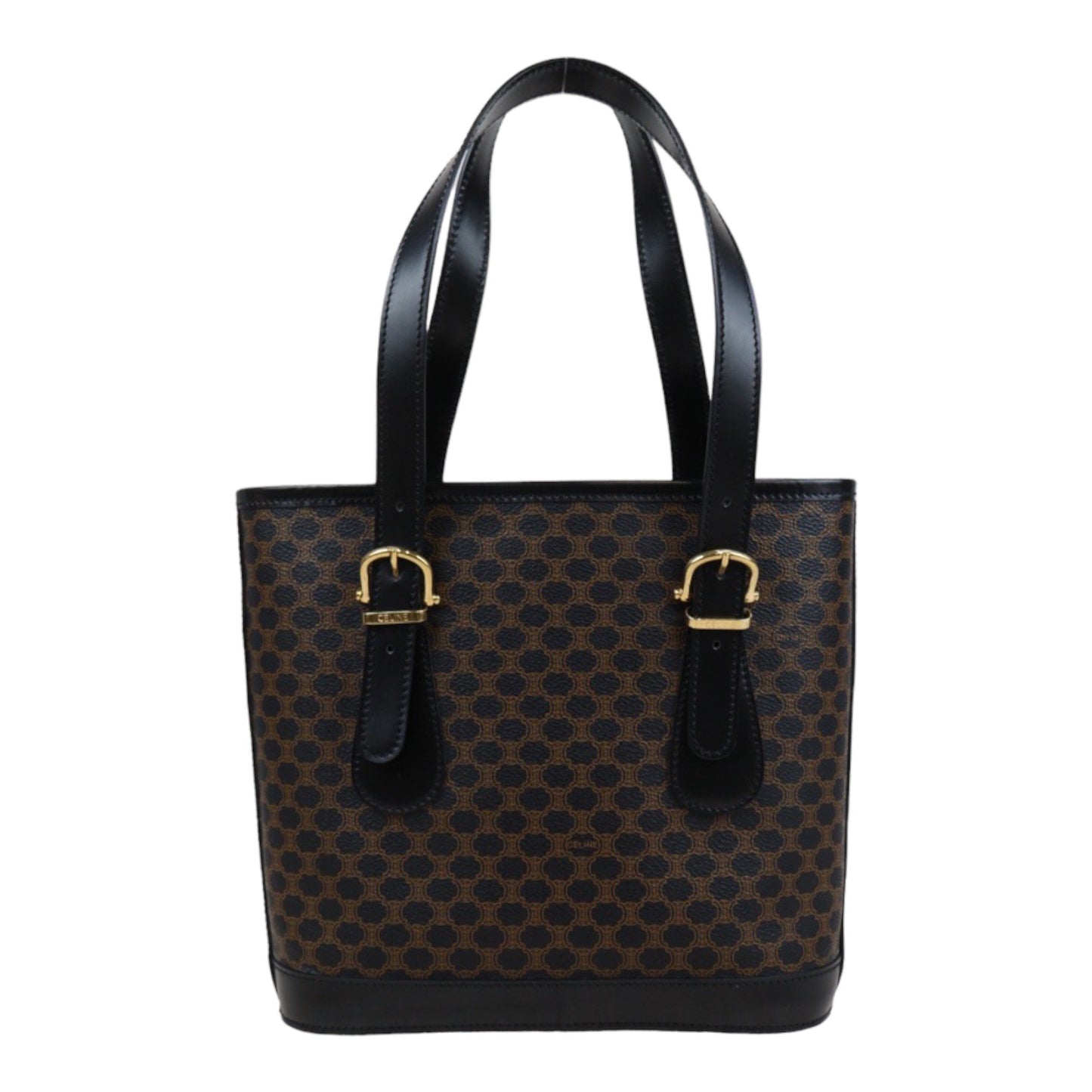 Rank A ｜ CELINE Black Macadam ToteBag ｜24012517