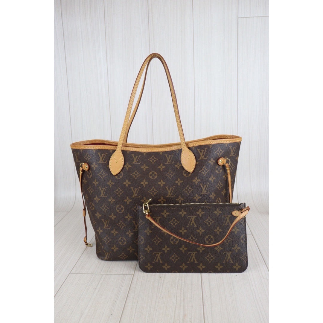 Rank AB ｜ LV Monogram Neverful MM ShoulderBag With Pouch｜23092629
