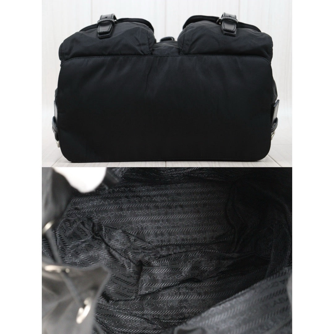 Good ( Rank AB)｜Prada Nylon Backpack Medium Black｜25062614