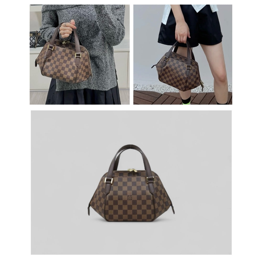 Very Good ( Rank A)｜LV Damier Ébene Belem PM Handbag ｜VT25030128