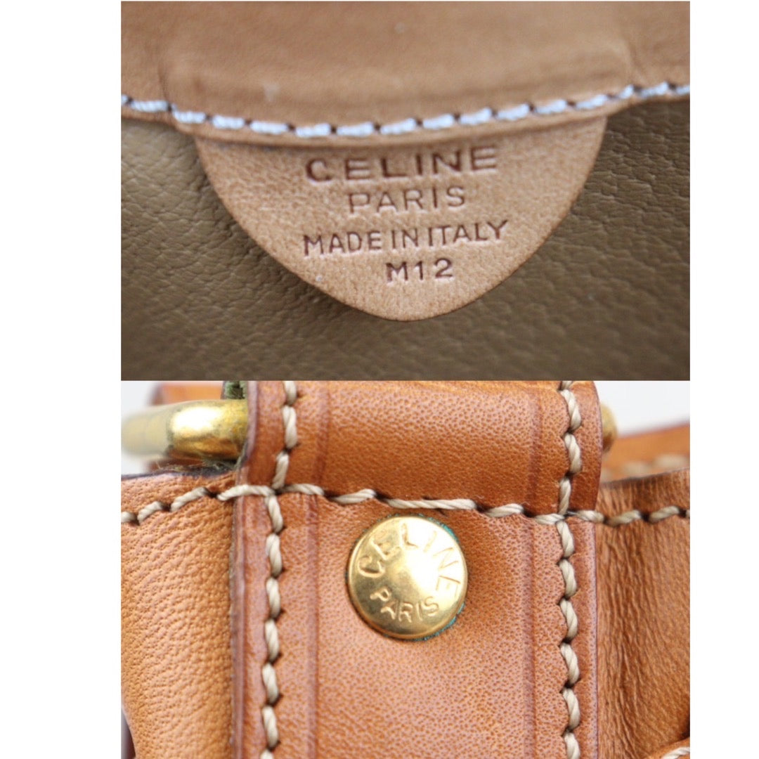 Rank AB｜Celine Macadam Shoulder Bag With Pouch｜V23110224