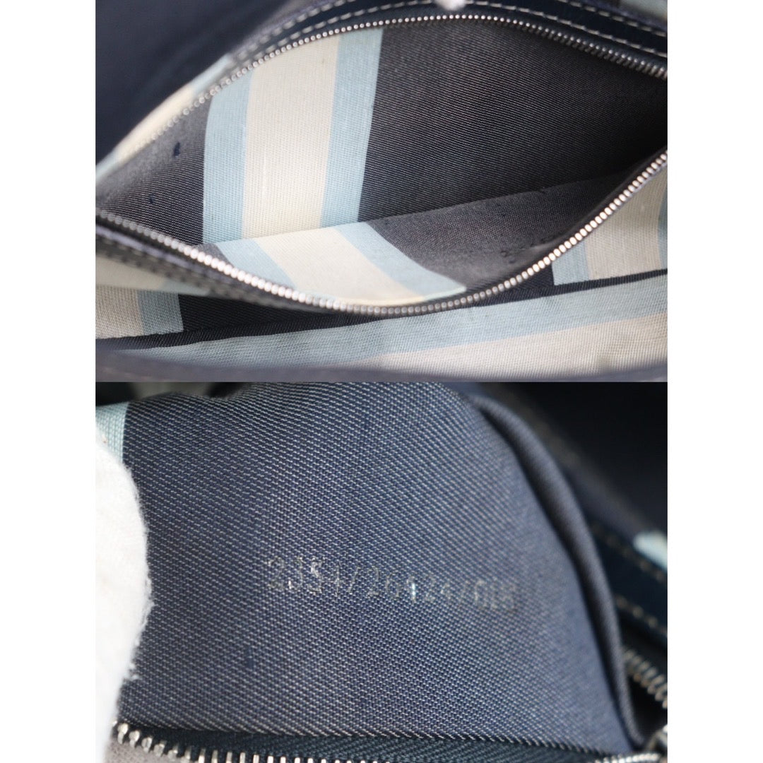 Rank A ｜  FENDI Denim Baguette Shoulder Bag  ｜23090906