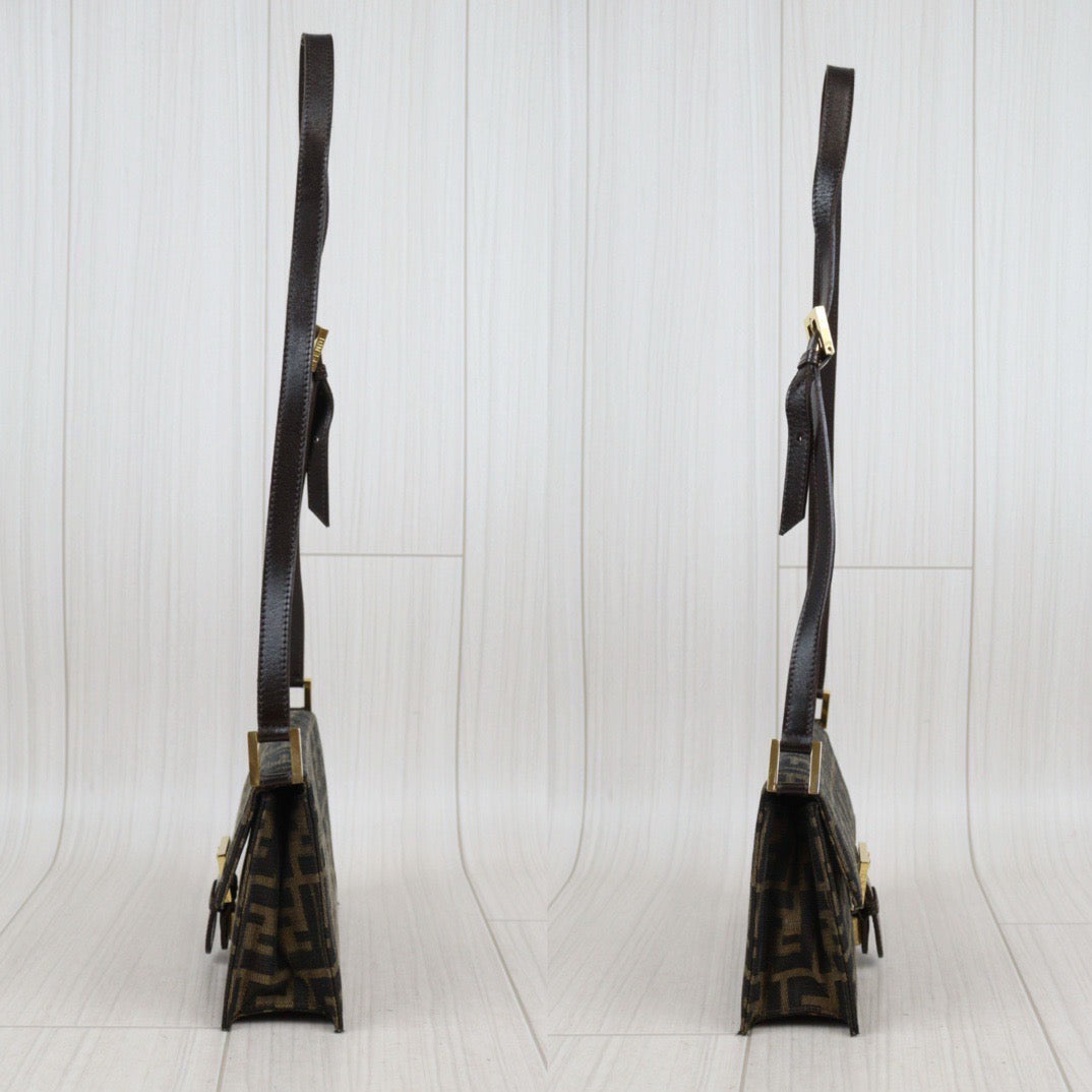 Rank A ｜ FENDI Zucca Shoulder Bag ｜23121606