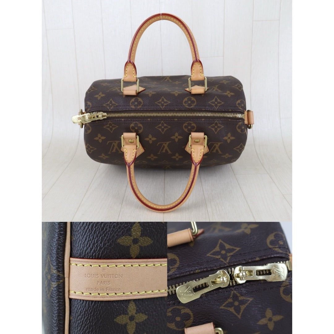 Include Entrupy Certificate of Authenticity｜Very Good ( Rank A) ｜ Louis Vuitton Monogram Speedy 25 Hand Bag With Shoulder Strap  IC Chips Model｜S26072537