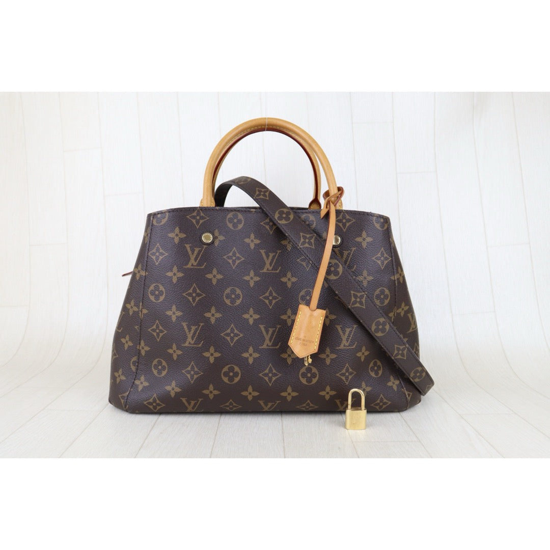 Good ( Rank AB)｜LV Monogram Montaigne MM Hand Bag Shoulder Bag｜S25091601