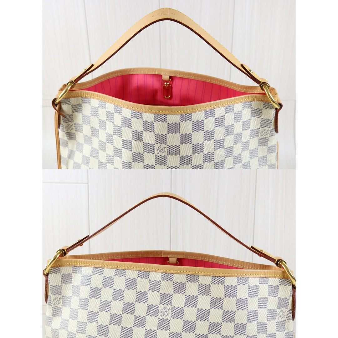Good ( Rank AB)｜LV Damier Azur Delightful PM Shoulder Bag｜S24032501