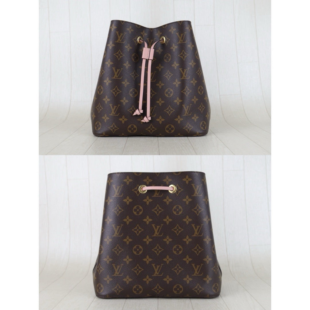 Include Entrupy Certificate of Authenticity｜Very Good ( Rank A)｜ Louis Vuitton Monogram Neo Noe Shoulder Bag Pink IC Chips Model｜H26062201