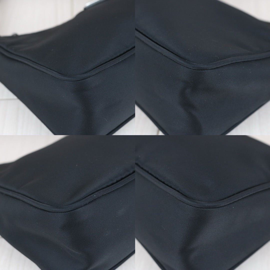 Very Good ( Rank A) ｜ PRADA Re-Edition 2000 HOBO HandBag Black ｜S25082202