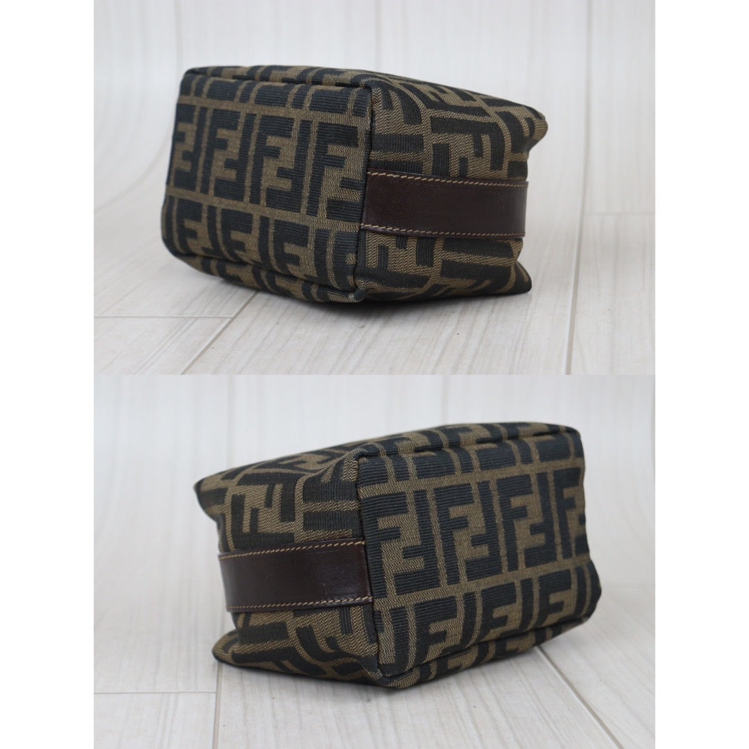 Rank A ｜ FENDI Zucca Handbag ｜23100612