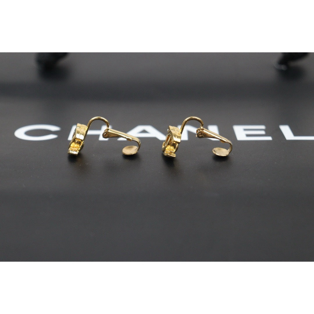 Very Good ( Rank A) ｜CHANEL COCO Earrings 18k Gold Plated ｜24110740