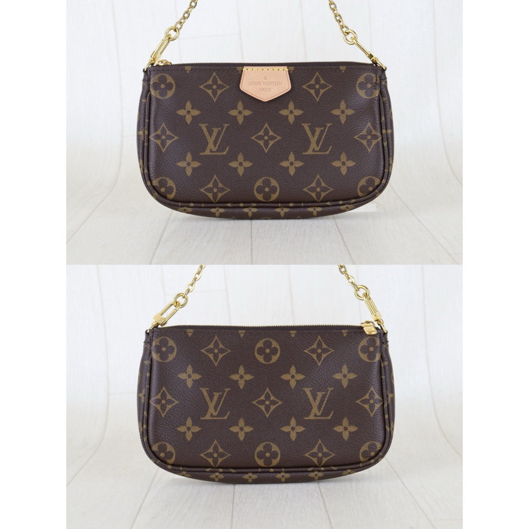 Include Entrupy Certificate of Authenticity｜Very Good ( Rank A)｜Louis Vuitton Monogram Multiti Pochette Accessoire  IC Chips Model ｜S26030811