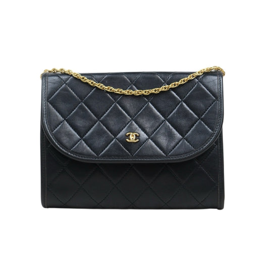 Very Good ( Rank A)｜ CHANEL Mini Coco Mark  Lambskin Matrasse Chain Shoulder Bag ｜25073101