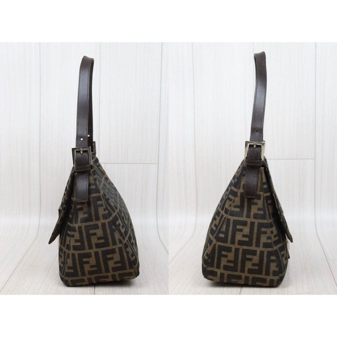 Good ( Rank AB)｜ FENDI Zucca Mamma Baguette Shoulder Bag｜V25052501