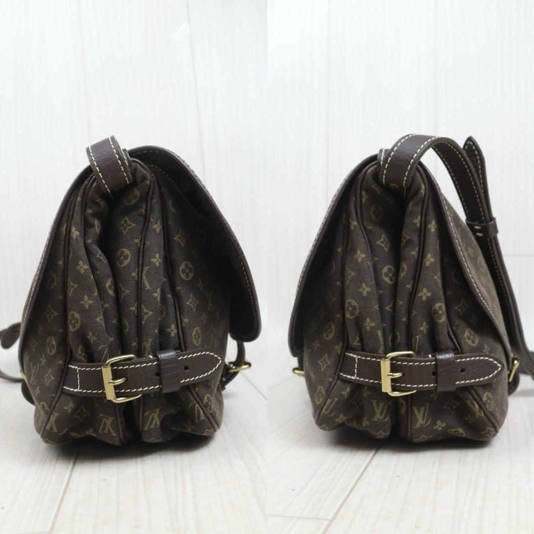Include Entrupy Certificate of Authenticity｜Good ( Rank AB)｜Louis Vuitton Monogram Denim Saumur 30  ShoulderBag｜26092202