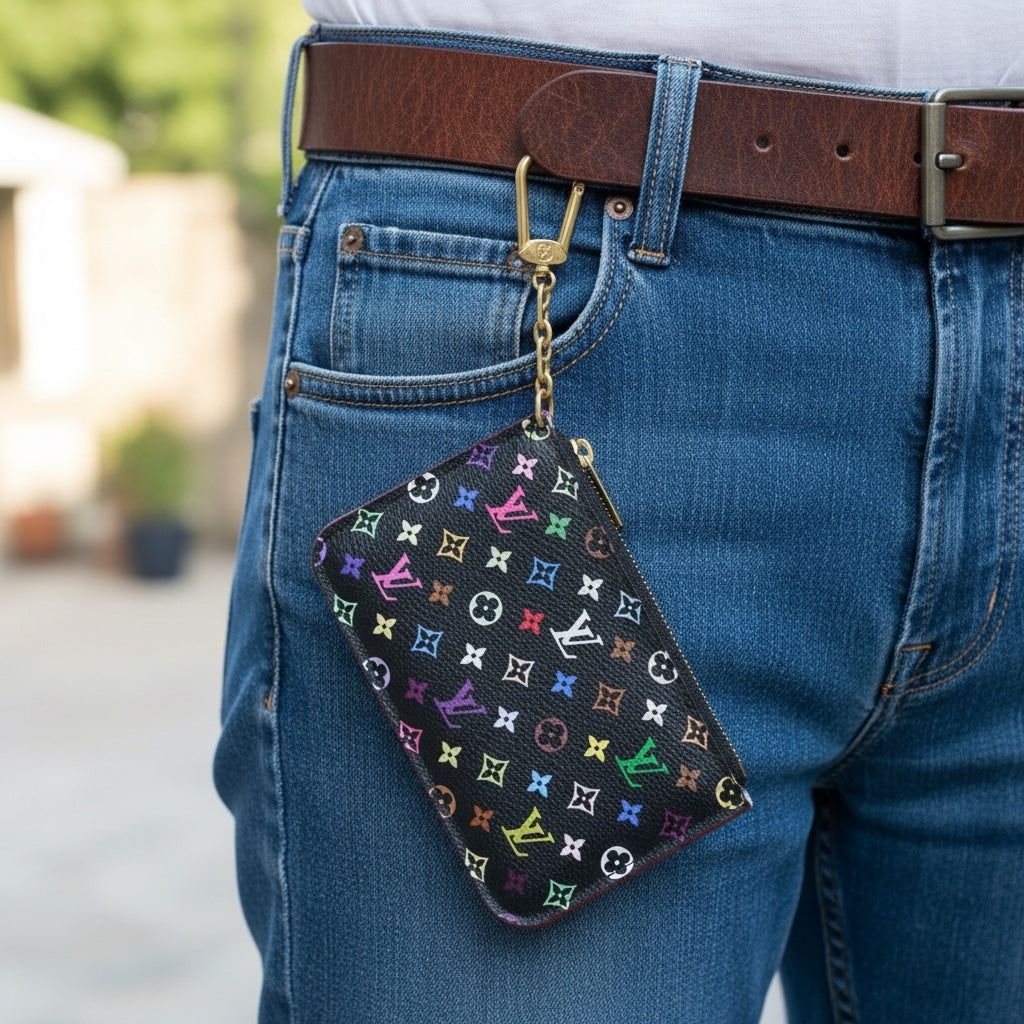 Include Entrupy Certificate of Authenticity｜Good ( Rank AB)｜ Louis Vuitton Monogram  Multicolor Coin Purse ｜S26050702