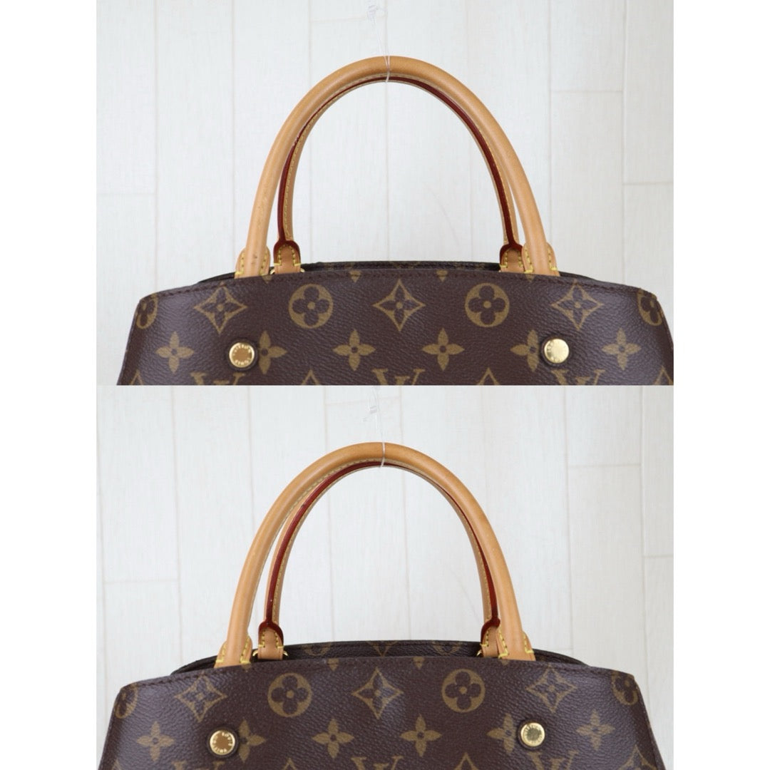 Include Entrupy Certificate of Authenticity｜Very Good ( Rank A)｜ Louis Vuitton Monogram Montaigne MM Hand Bag Shoulder Bag｜S26072517