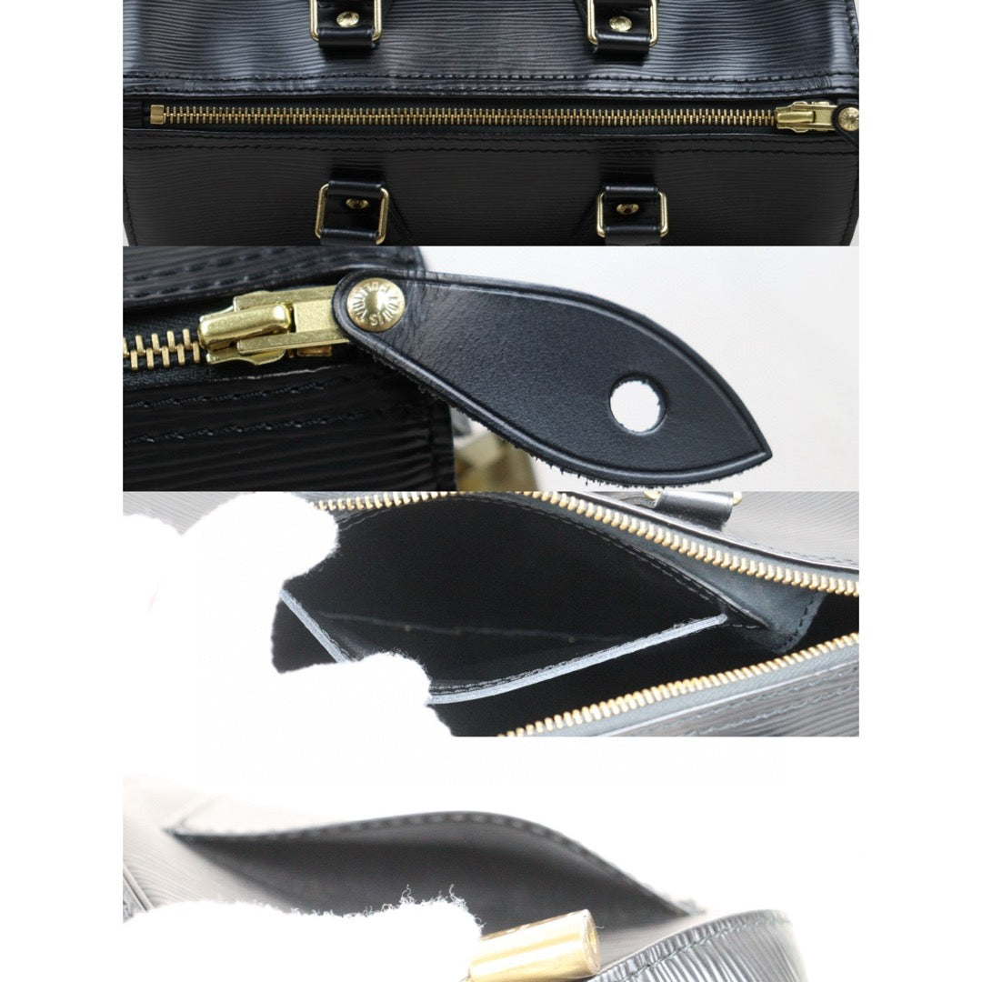 Very Good ( Rank A)｜ LV Epi Speedy 25 Hand Bag Black｜25050226