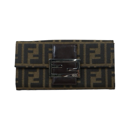 Rank A｜ FENDI Zucca Mamma Wallet ｜24070410