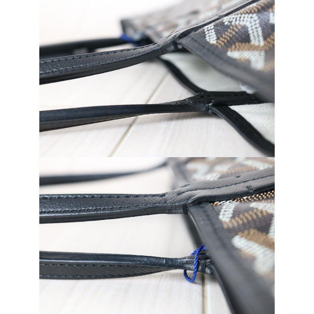 Very Good ( Rank A)｜ Goyard Saint-Louis PM Tote Bag Black｜S25063006