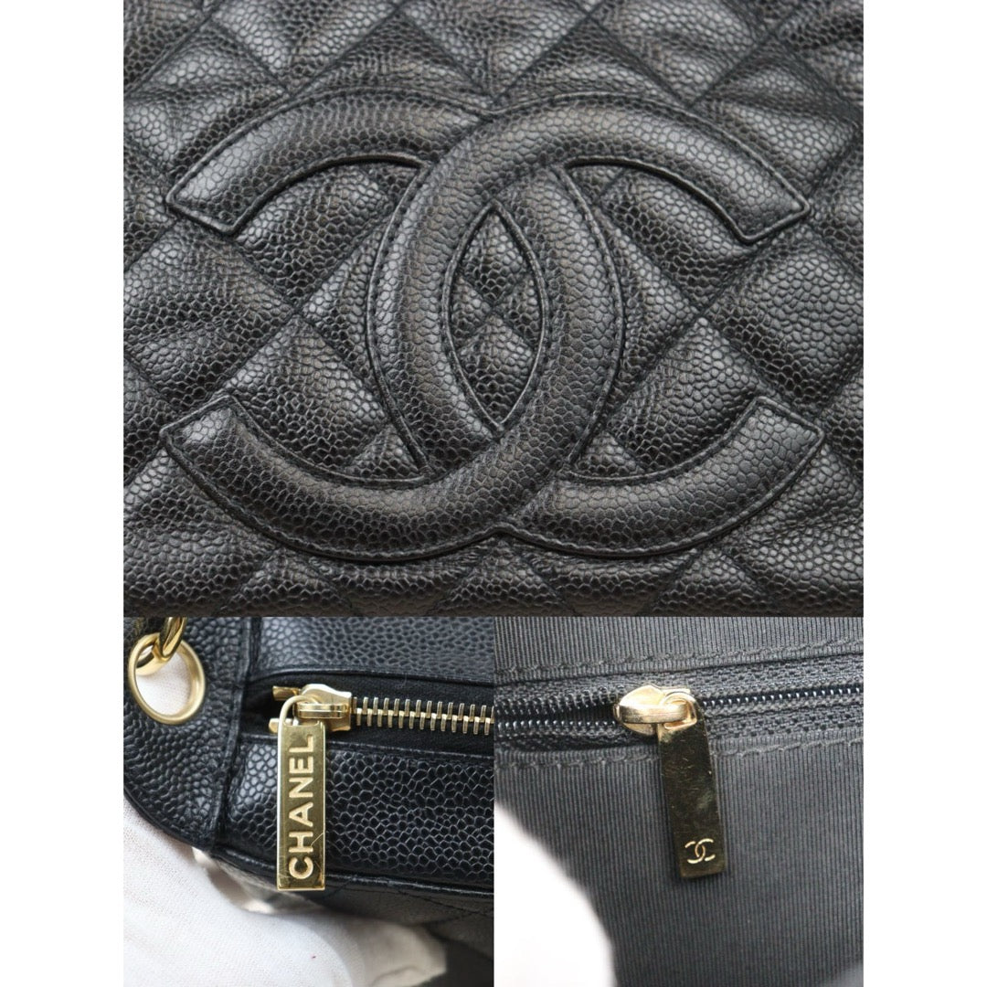 Good ( Rank AB)｜ CHANEL Half Moon Shoulder Bag Black Made In 2004-2005Year  ｜V24090519