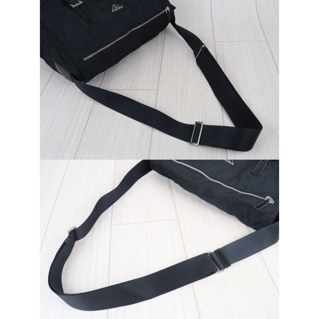 Rank A｜Prada Nylon ShoulderBag Black｜V23092811