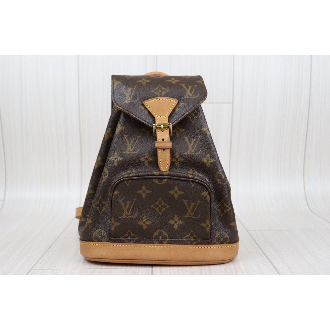 Rank A｜ LV Monogram Montsouris PM Backpack｜24020104