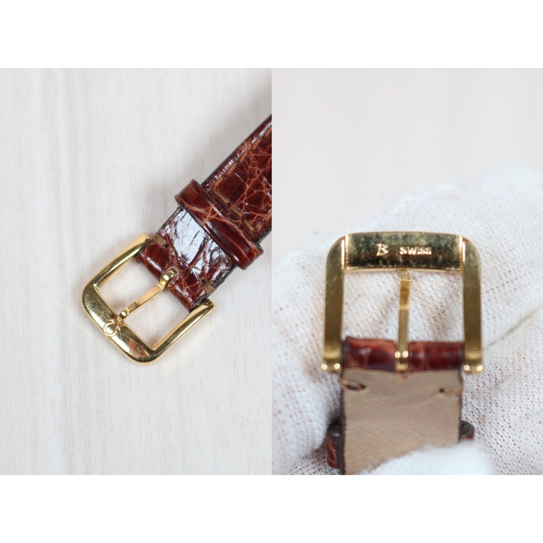 Good ( Rank AB)｜OMEGA De Ville 18k Gold Plated Quartz Watch ｜S24051503