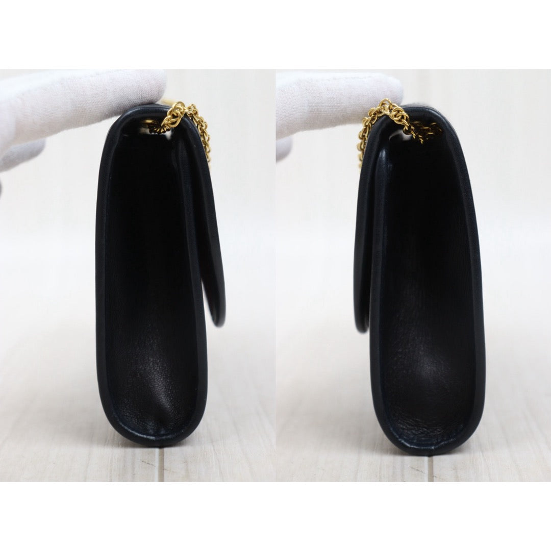 Very Good ( Rank A)｜ CHANEL Mini Coco Mark Matrasse Lambskin Chain Shoulder Bag ｜25062305