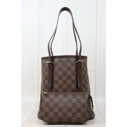 Very Good ( Rank A)｜LV Damier Male Handbag With Pouch｜V25010601