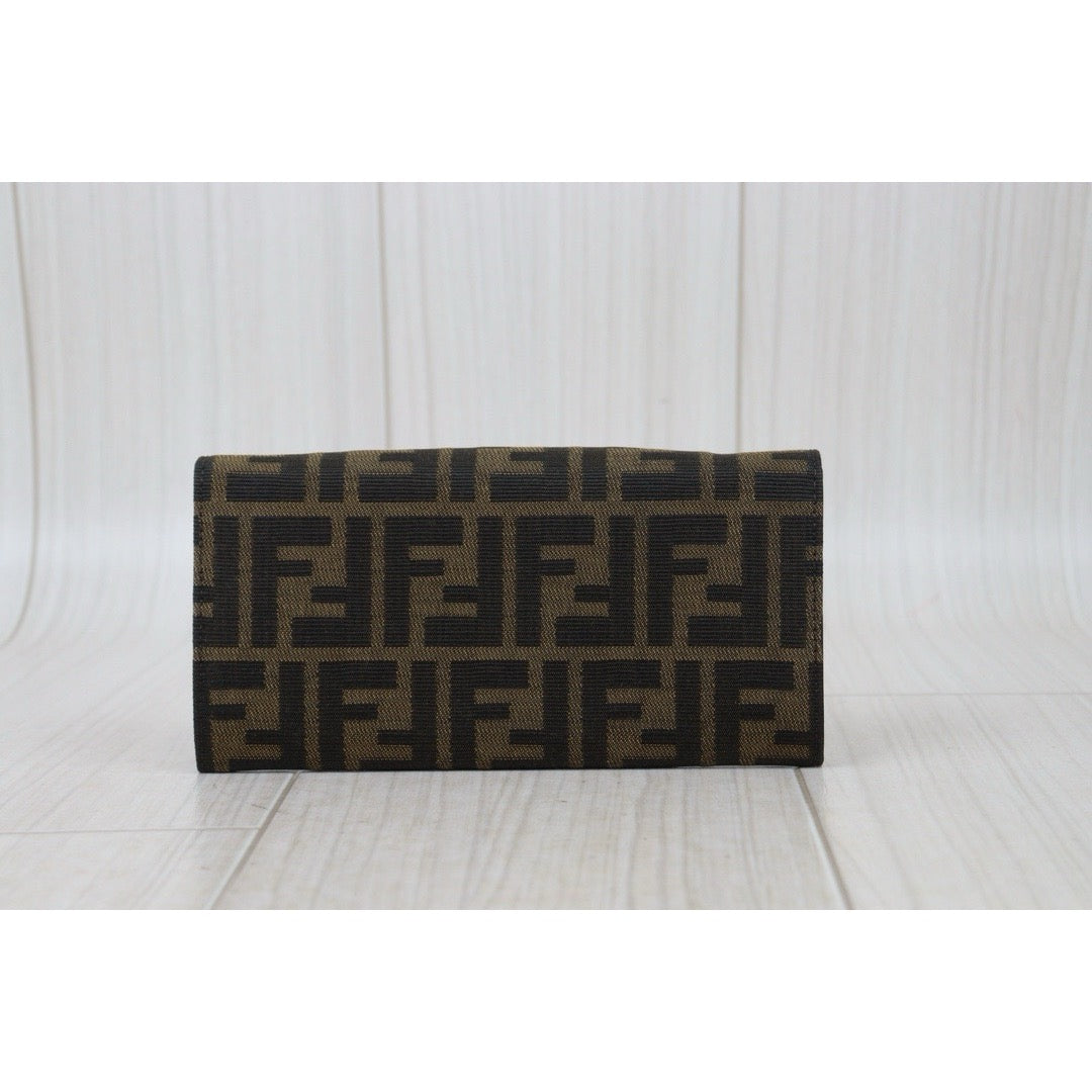 Rank A｜ FENDI Zucca Mamma Wallet ｜24070410