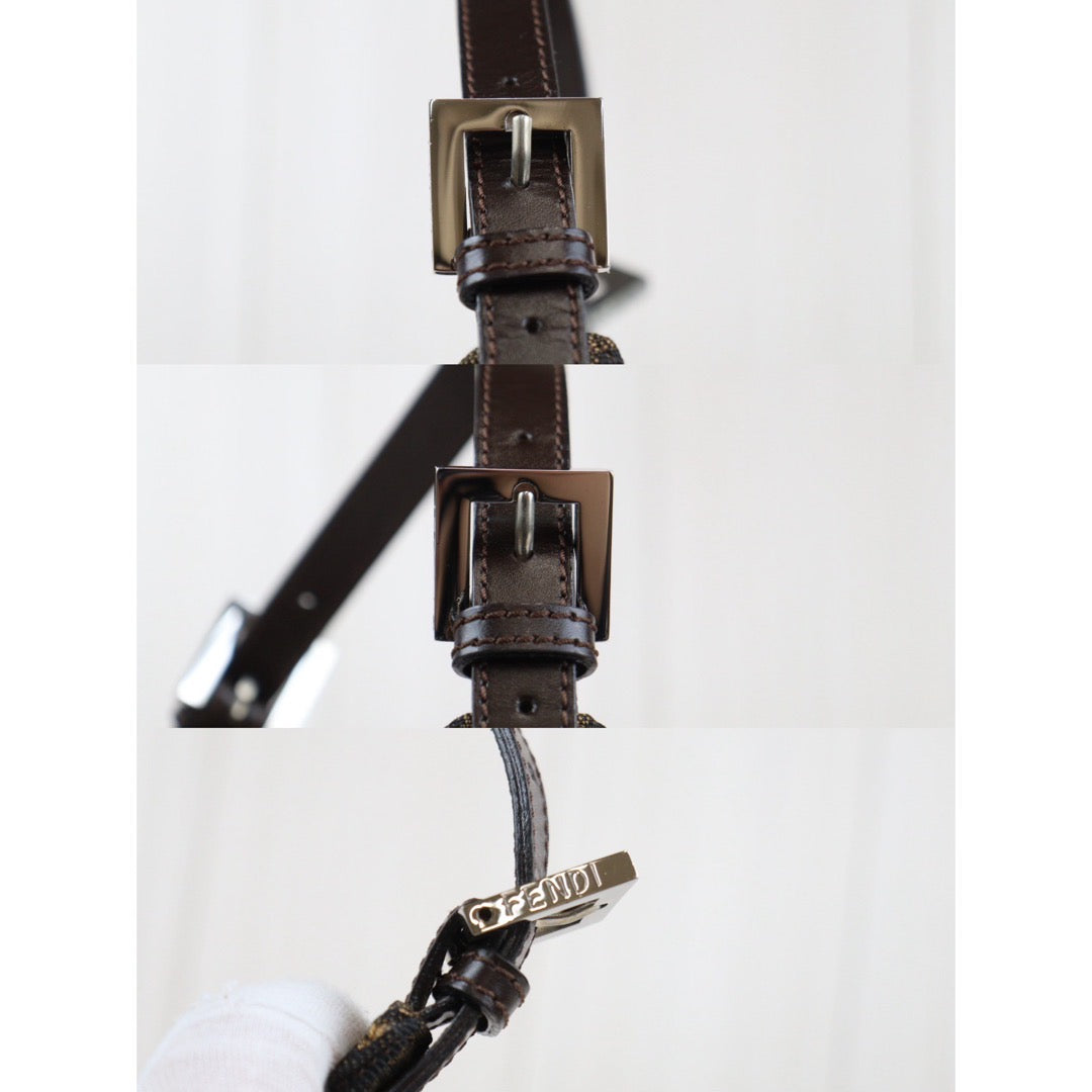 Rank A｜ FENDI Zucca Mamma Shoulder Bag ｜24030719