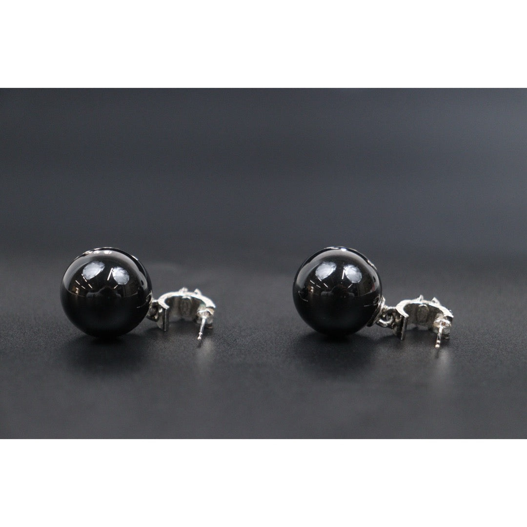 Very Good ( Rank A) ｜CHANEL 22P COCO Mark Rhinestone Earrings Made In 2021Year｜V25121110