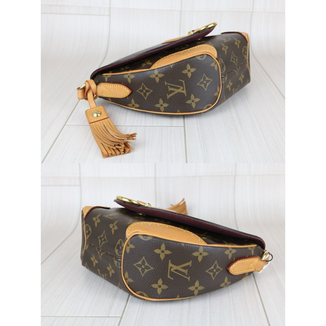 Good ( Rank AB)｜ LV Monogram Saint Cloud Rivet Tassel Shoulder Bag ｜X25081813