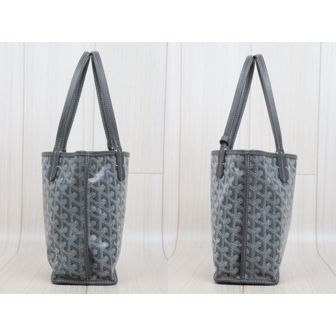 Very Good ( Rank A) ｜ Goyard Anjou Mini Tote Bag Gray｜S25081013