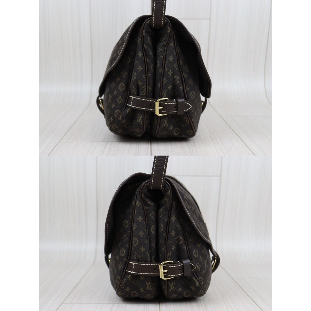 Rank A ｜ LV Monogram Idiel Saumur 25 Sepia Shoulder Bag｜24011824