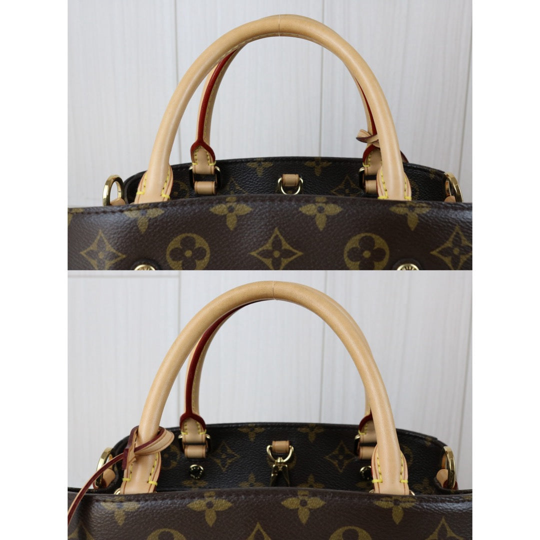 Include Entrupy Certificate of Authenticity｜Very Good ( Rank A)｜ Louis Vuitton Monogram Montaigne BB Hand Bag Shoulder Bag ｜X26041416