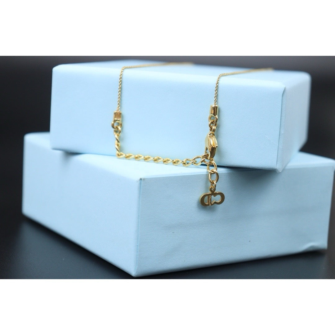 Very Good ( Rank A)  ｜ Dior Rhinestone Necklace ｜240100414