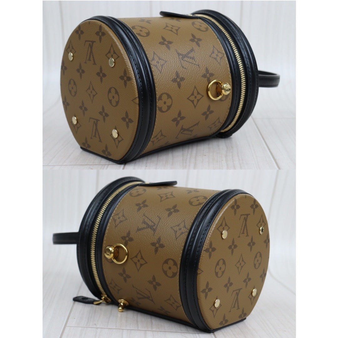 Rank A ｜LV Monogram Reverse Cannes Handbag Vanity Shoulder Bag｜23112802