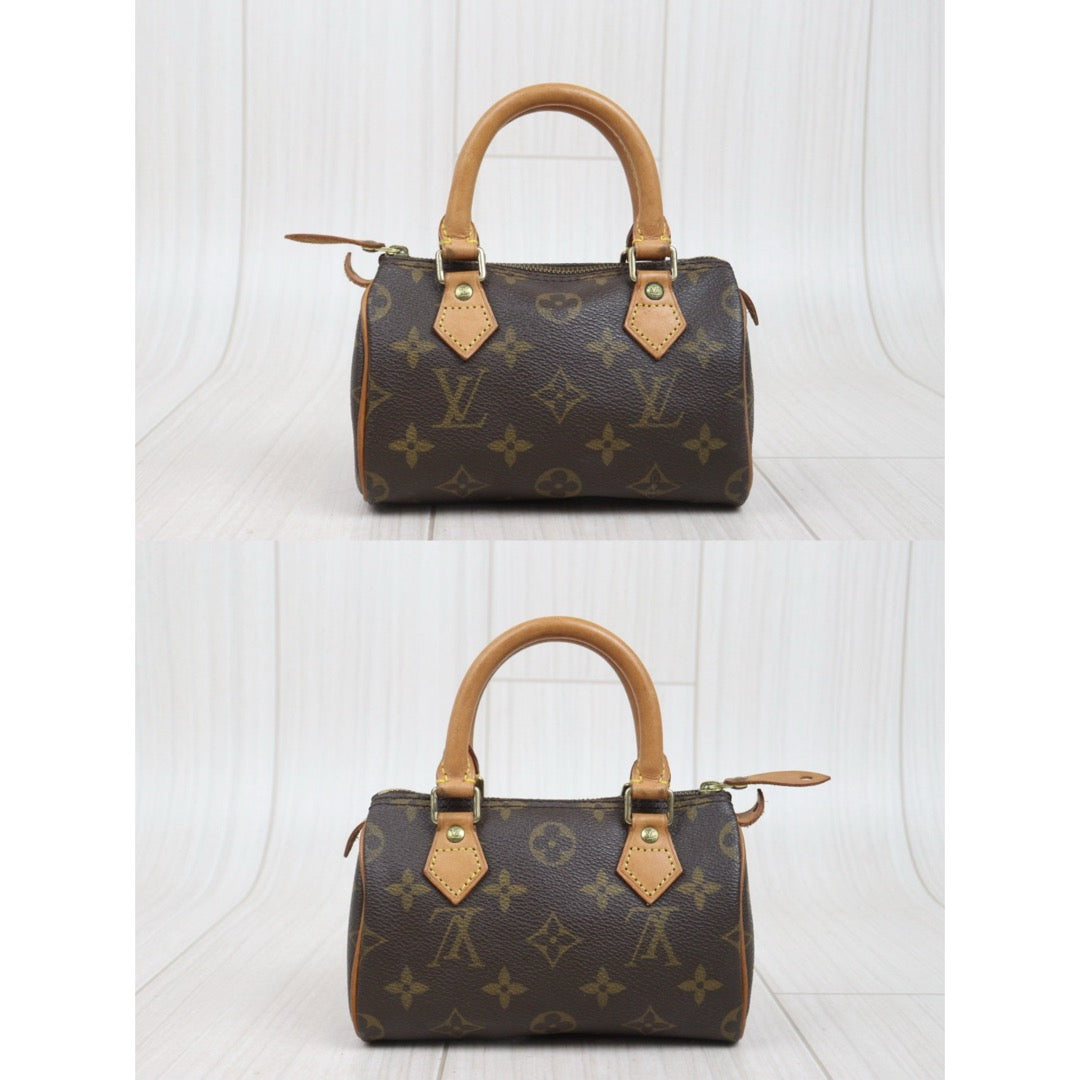 Good ( Rank AB)｜ LV Monogram Mini Speedy Handbag With Shoulderstrap｜25092607