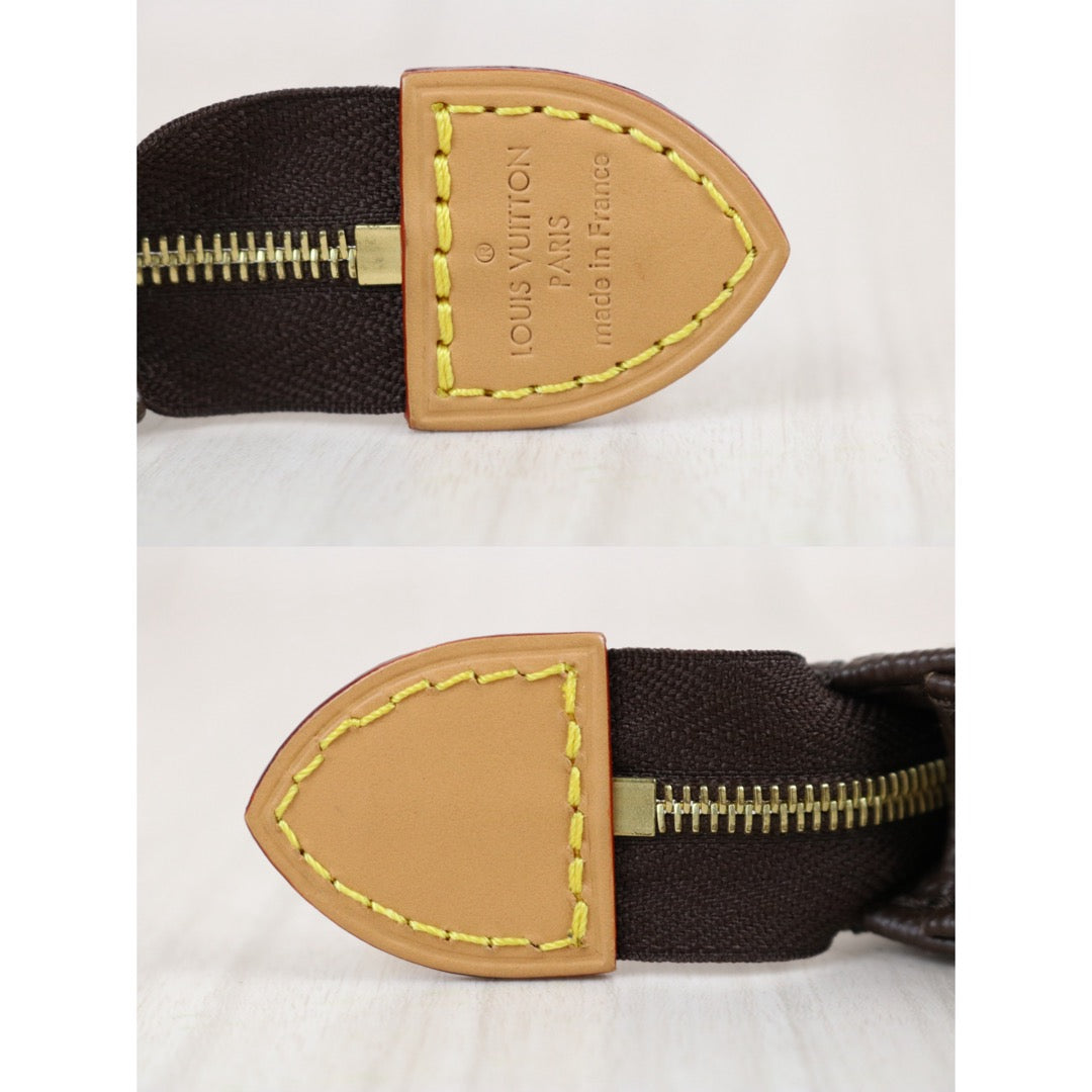 Include Entrupy Certificate of Authenticity｜Very Good ( Rank A) ｜Louis Vuitton Monogram Toiletry Pouch On Chain Bag IC Chips Model｜Z26102102