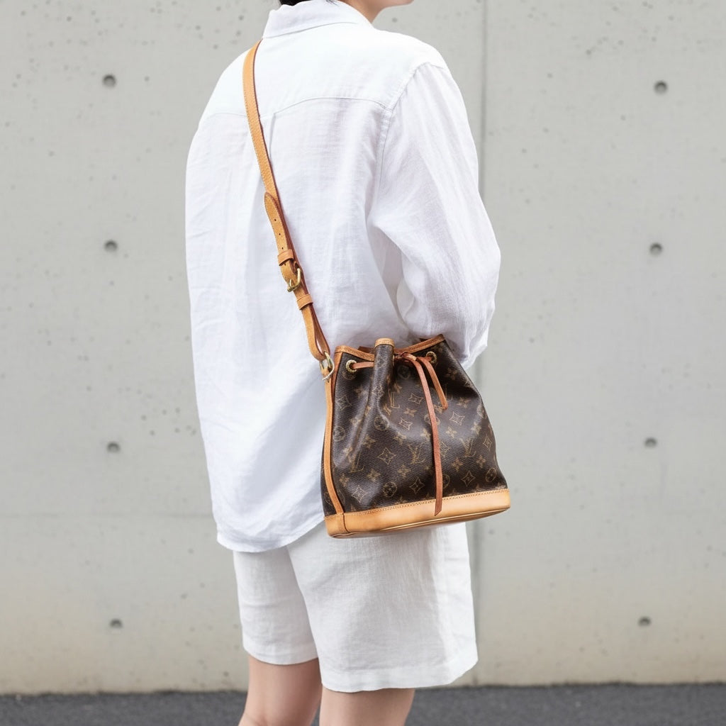Include Entrupy Certificate of Authenticity｜Good ( Rank AB)｜ Louis Vuitton Monogram Noe BB Shoulder Bag｜S26041412