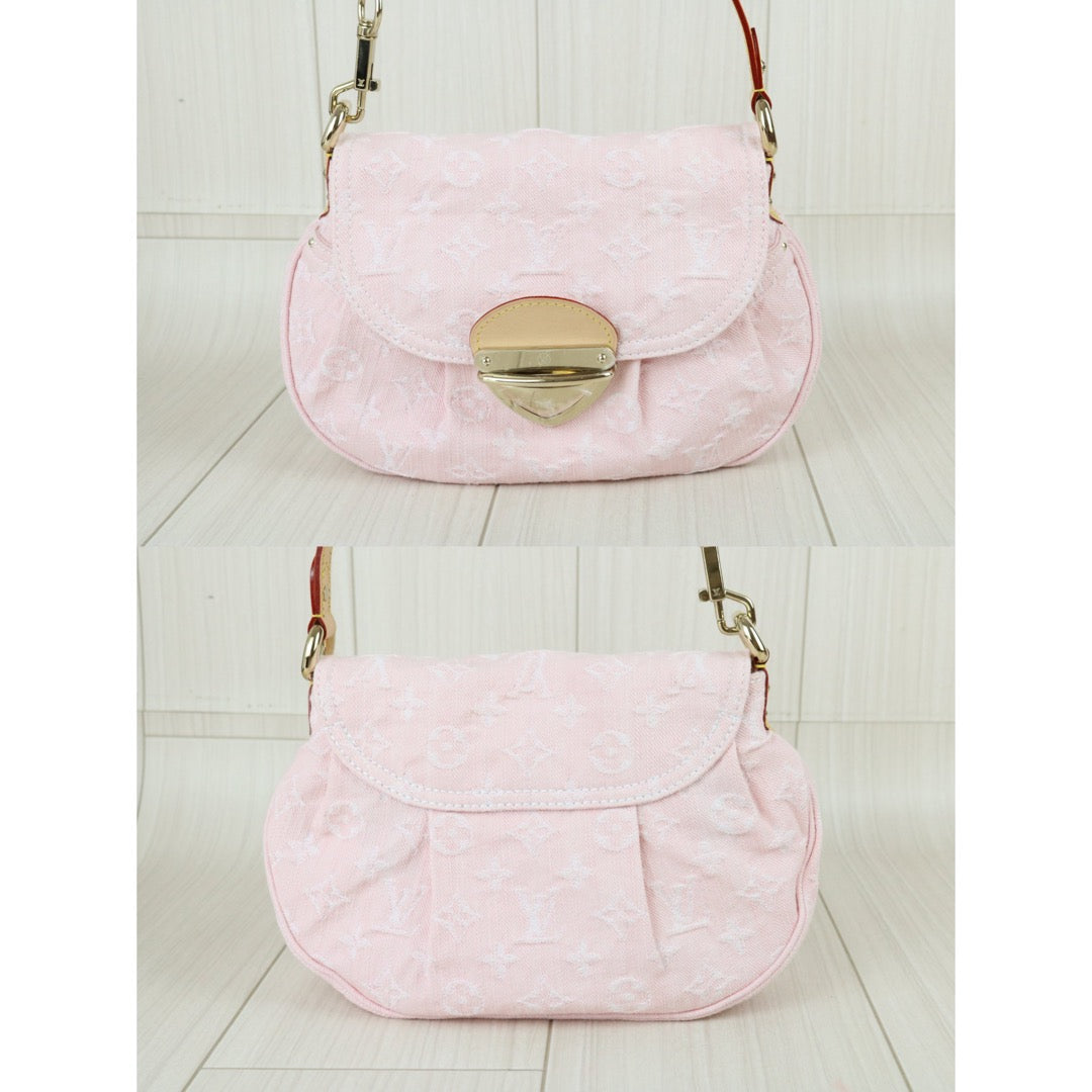 Include Entrupy Certificate of Authenticity｜Excellent（Rank SA）｜Louis Vuitton Monogram  Sunset Denim ShoulderBag  IC Chips Model｜X26090304
